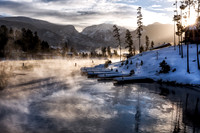 A Cold Morning on Grand Lake, Colorado
