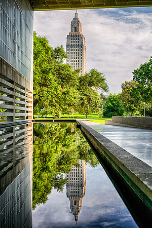 Capitol Reflection, Baton Rouge, Louisiana
